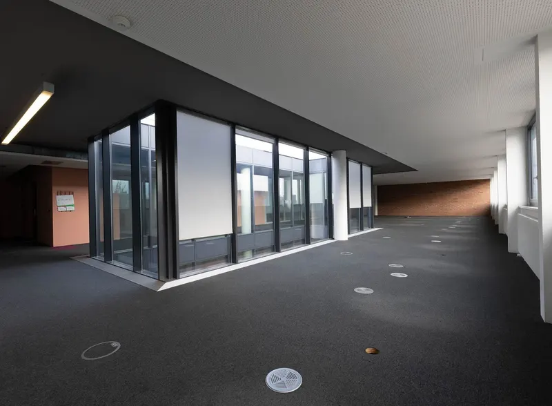 Bürofläche mit Glasfront